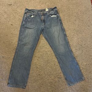 Ariat Men’s M3 Loose Jeans 38x34 lighter wash